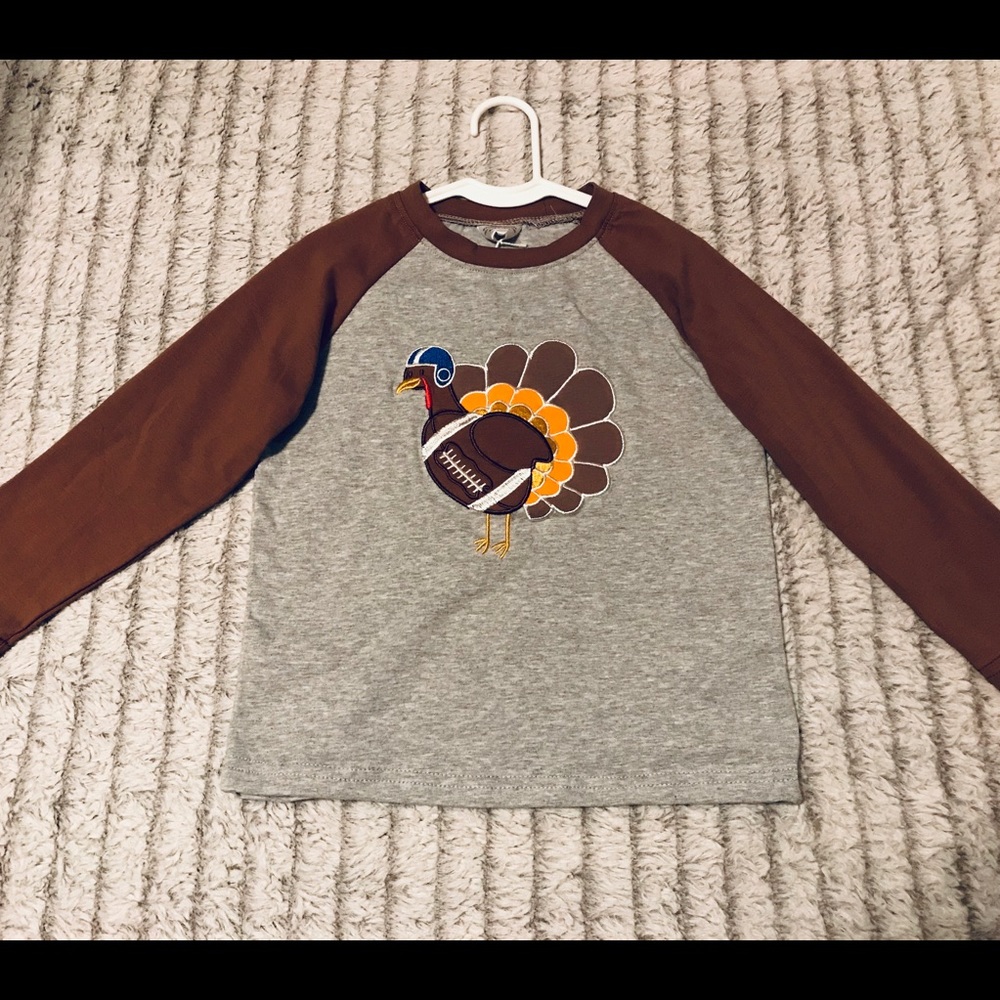 NWT Boys Football Turkey Top
